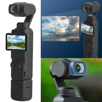 Magnetic Wide Angle Lens Extend FOV To 112° Wide Angle Filter Lightweight Magnetic Anamorphic Camera Lens for DJI Osmo Pocket 3