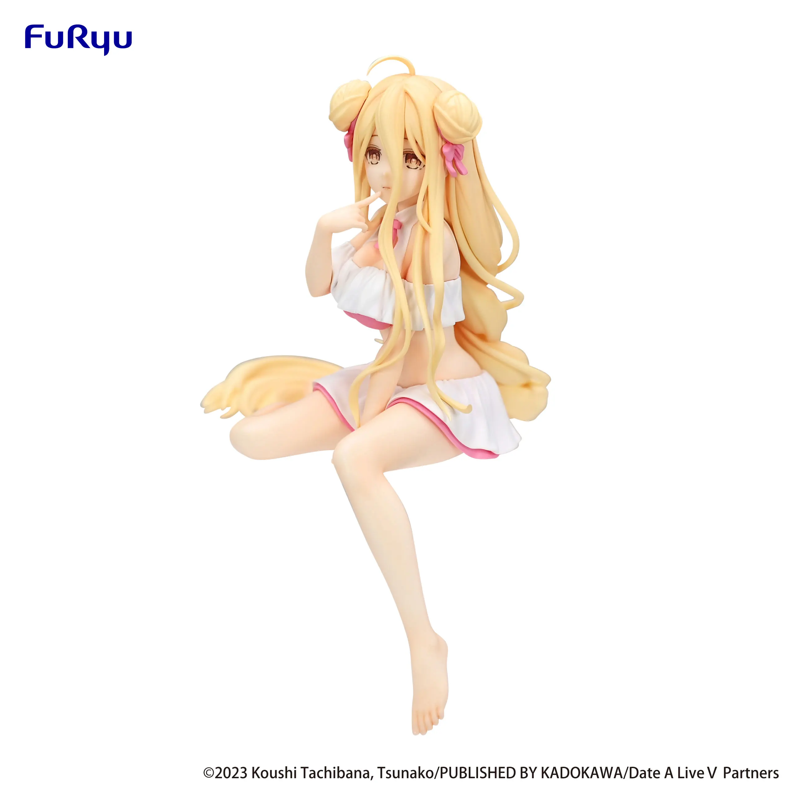 FuRyu Date A LiveV أنيمي Mukuro Hoshimiya ملابس السباحة ver المعكرونة سدادة الشكل عمل أرقام نموذج تمثال المجموعة الأصلية