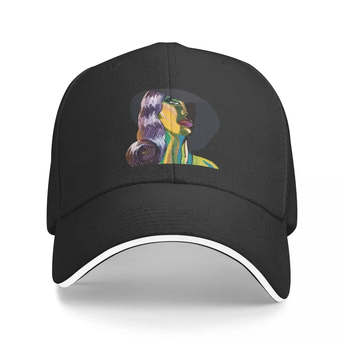 The Paranoia (Noir Woman in a Topless Hat) Baseball Cap Snap Back Hat Bobble Hat Rugby Women's Hats 2025 Men's