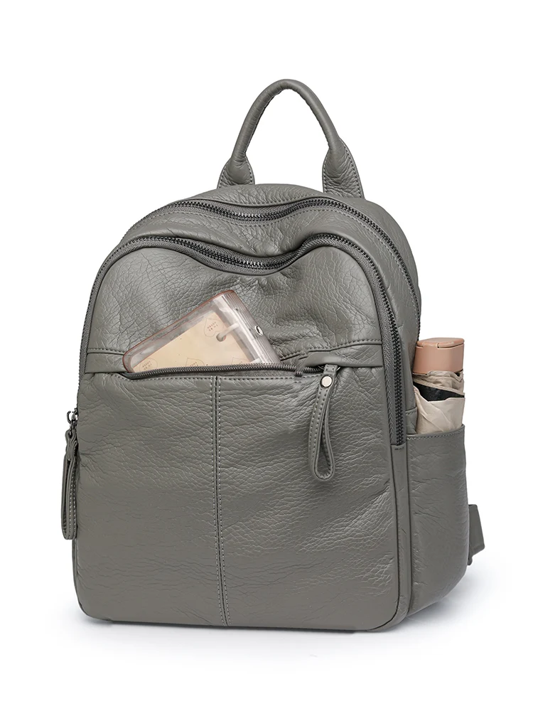 

Faionable женская мягкая кожаная большая Capaci объединитель легкая дорожная сумка для женщин пригородная застежка-молния