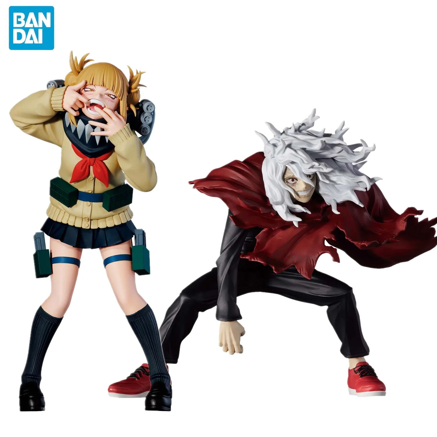 

BANDAI Anime My Hero Academia Shigaraki Tomura Cross my body Himiko Toga Boku no Hero Academia Viran Rengō DX Figure PVC Toys