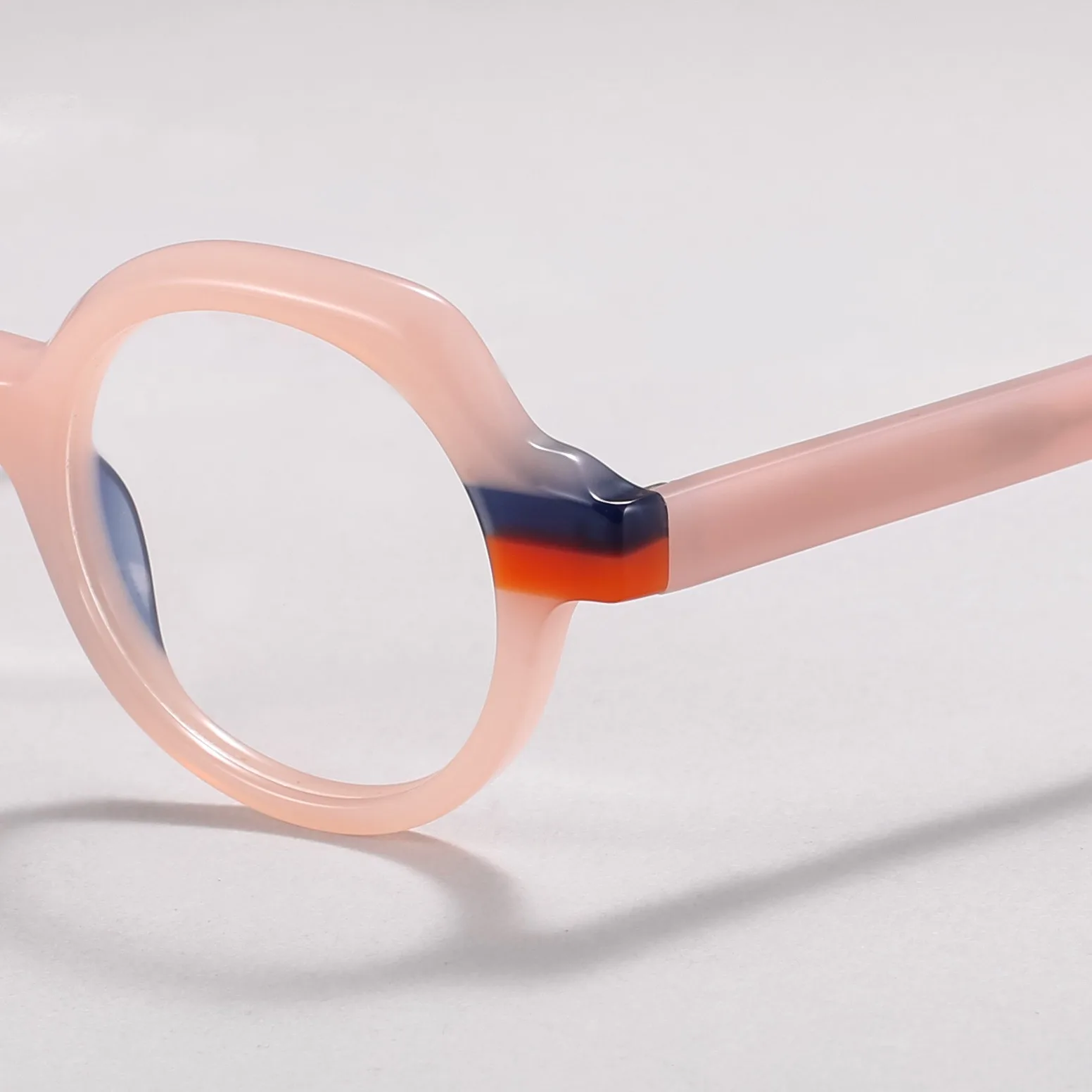 빈티지 아세테이트 근시 안경 남성 수제 근시 안티 블루라이트 처방 안경 여성 고품질 안경