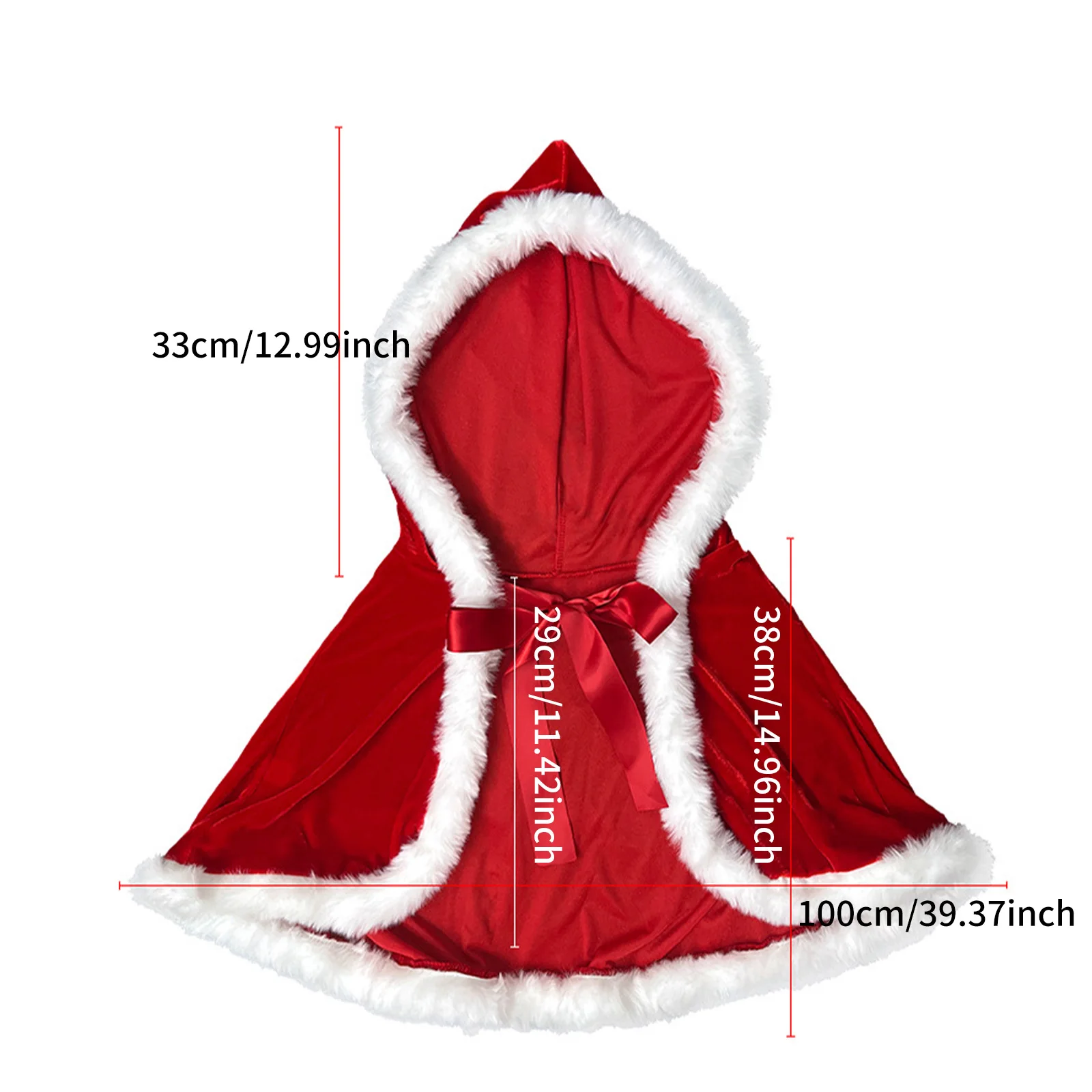المرأة عيد الميلاد مقنعين شال عباءة كيب سانتا كلوز كيب هالوين عيد الميلاد تأثيري حلي الملحقات