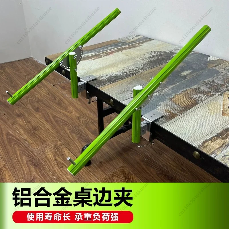 Second-gen Mini Table Edge Clip with M/T Stretch Slider and 45cm Support Rod