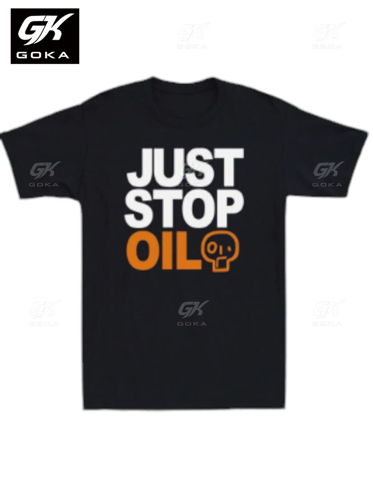 Just Stop Oil Men's T-Shirt Anti Environment Protest Save Earth Graphic T Shirts for Men Clothing Cotton Tees Women Vintage Tops