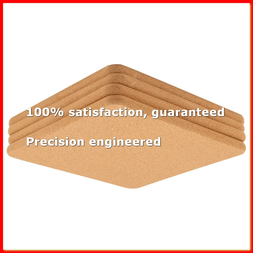 2PackX(High Density Thick Square Cork Pad for Hot Dishes, 8 Inch Heat Multifunction Cork Coaster, Cork Hot Pads)