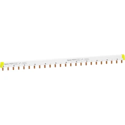 New A9HLP224 or A9XPH224 Schneider Electric Acti 9 Comb Busbar wiring and installation accessories, 24x18mm, suitable for 2P MCB