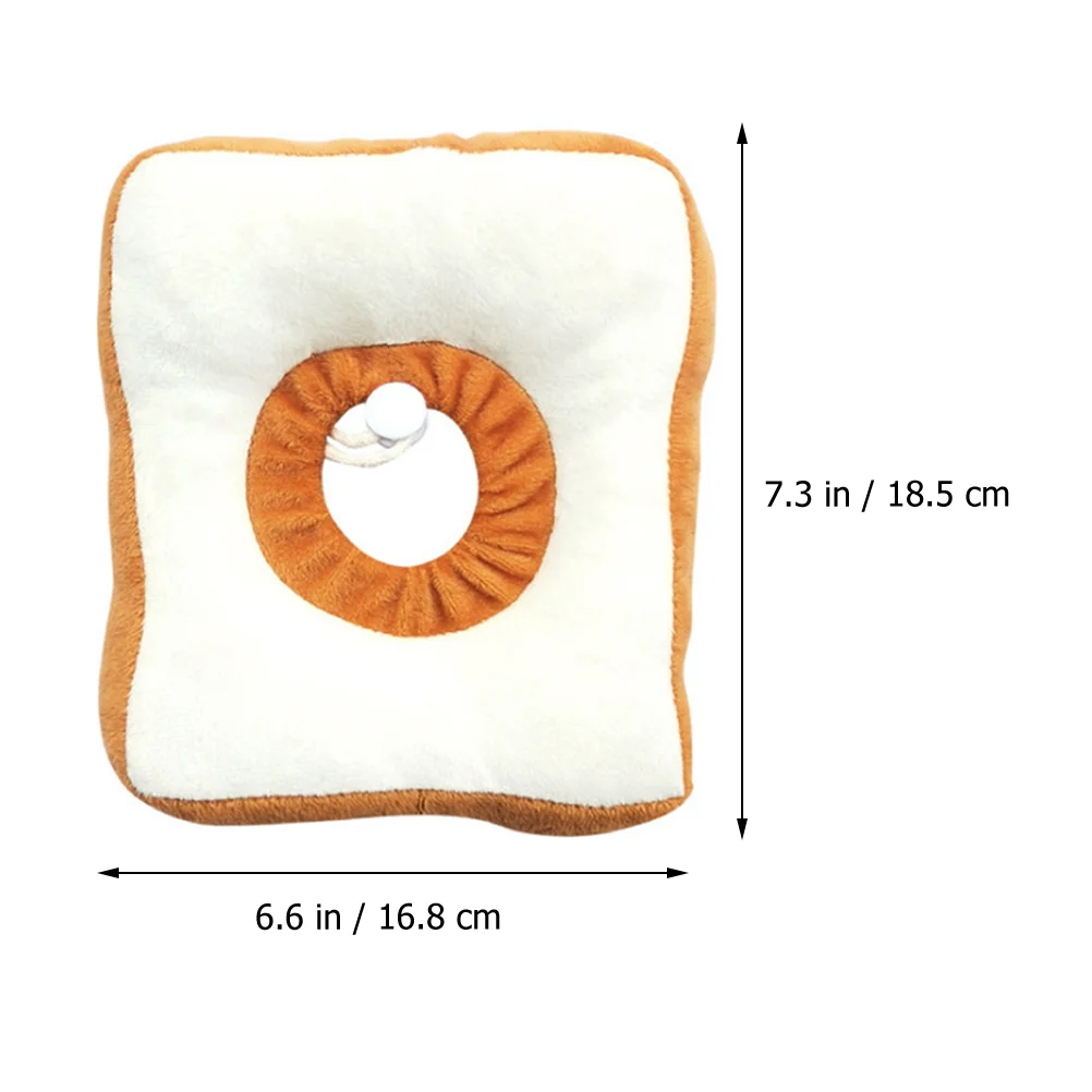 Costumes for Cats Collar Inflatable Dog Soft Toast Bread Pet Cone Supplies Puppy