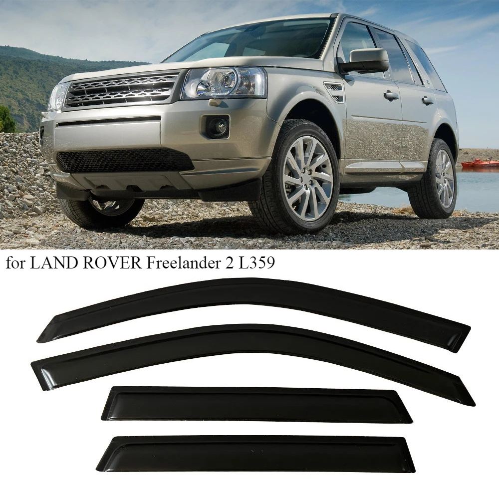 

Window Visor for LAND ROVER Freelander 2 L359 2007-2010 2011 2012 2013 2014 2015 Wind Deflectors Rain Guards Door Visor Vent