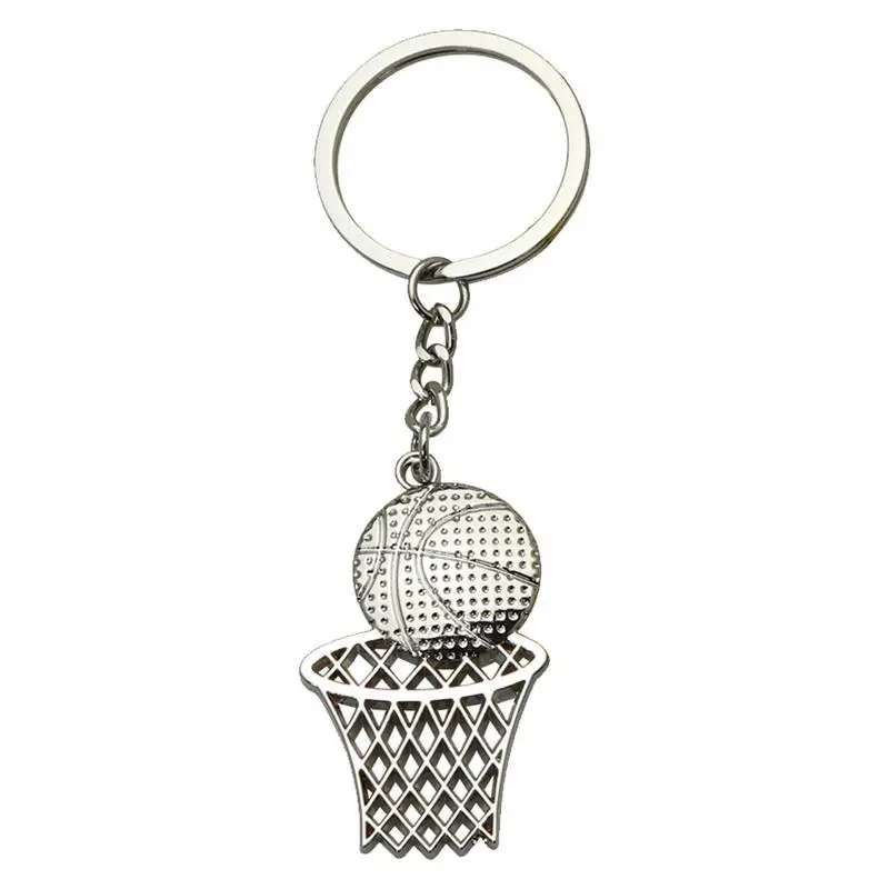 

New Basketball Ball Frame Keychain Basketball Lovers Car Key Ring Pendant Party Souvenir Gifts Bag Ornaments Accessories