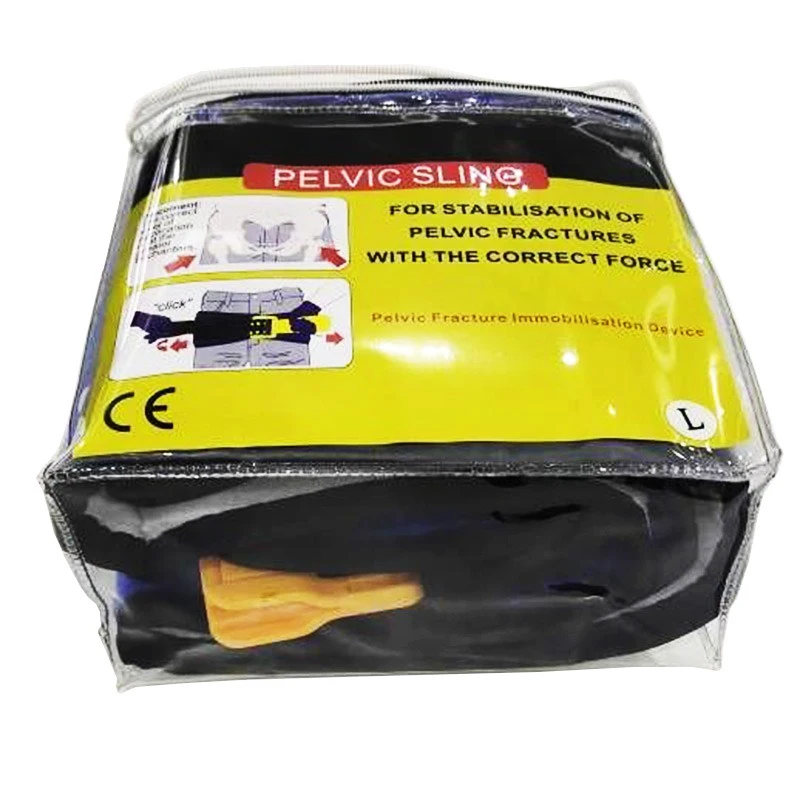 حبال الحوض قابلة لإعادة الاستخدام للسفر في الهواء الطلق كسور الانتعاش حزام دعم الحوض ضمادة طبية لكسور الحوض