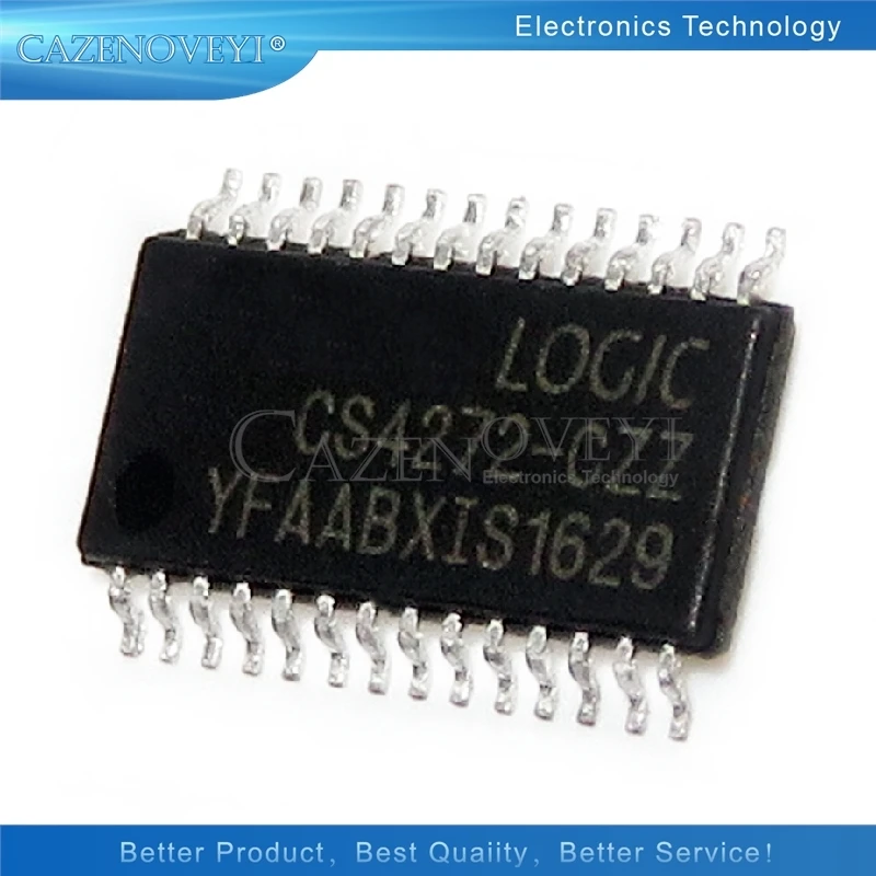 1pcs/lot CS4272-CZZR CS4272-CZZ TSSOP-28 Audio codec IC CODEC AUD 24BIT 114DB In Stock