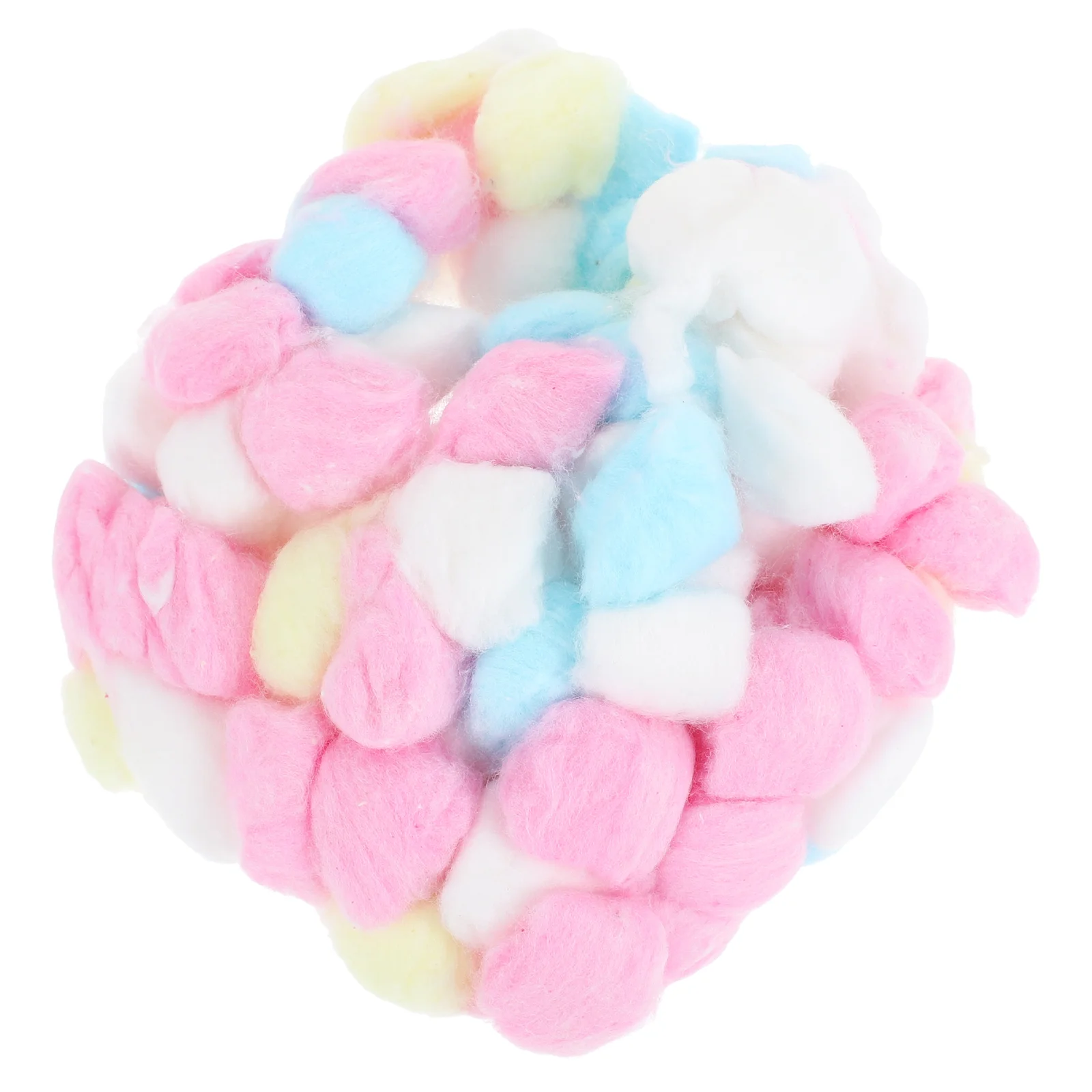 

300 Pcs Hamster Cotton Balls Colorful Pet Toy Nest Fillings Cage Supplies Cozy Safe Small Animal Bedding