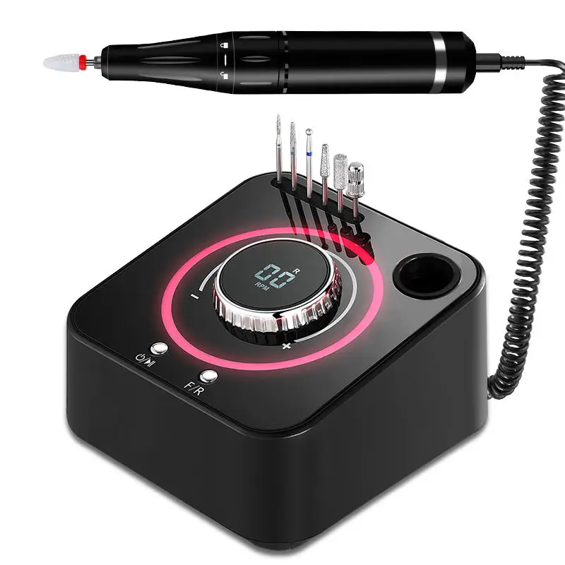 40000RPM Professional Electric Nail Drill File for Acrylic Gel Nails, for Nail Polish Remover, Manicure Polishing Tools