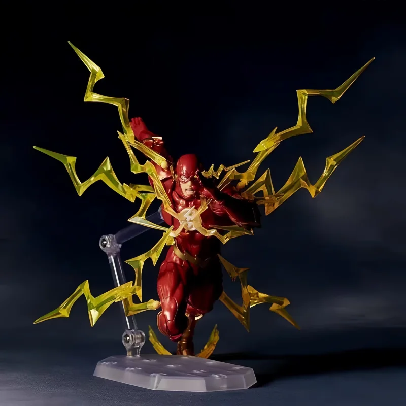 

Arkham Superhero Series The Flash Joint Movable High Quality Figurine Model Decoration Cool Surprise Toy Festvial Gifts