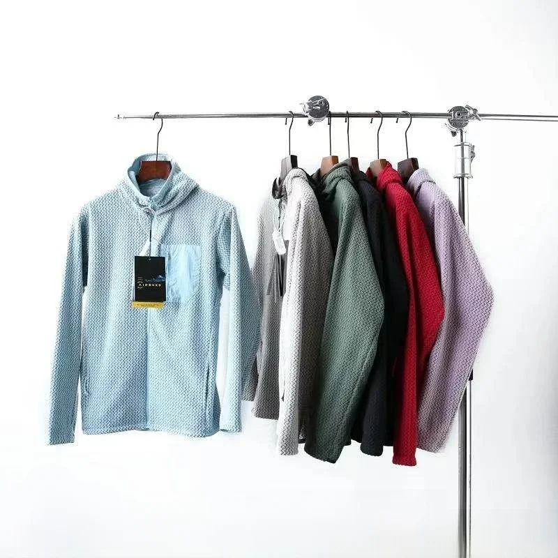 

Dingli R Series Outdoor Fce Hooded Open Cardigan Men's Women's Warmth Casual Sle Long Sve Thiened Autumn Winter Ja...