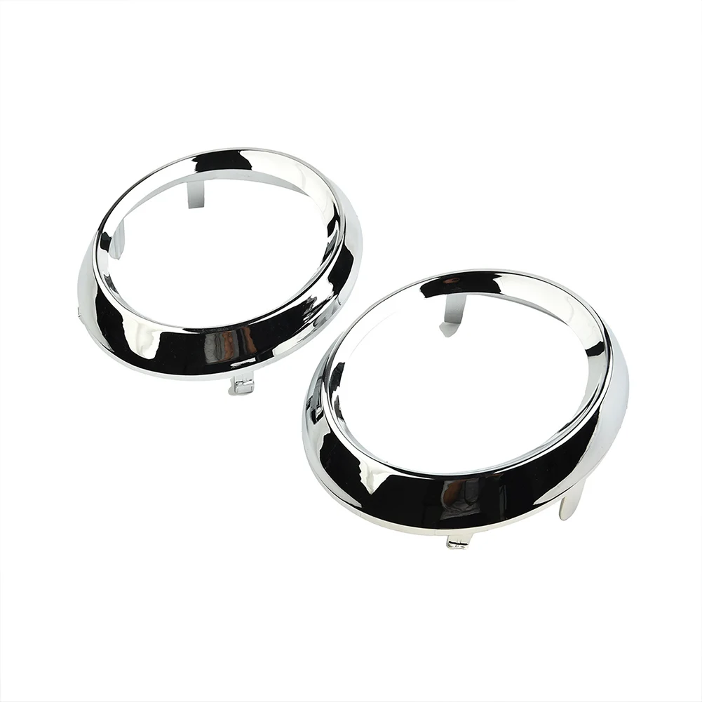 

Perfect Fit for Left and Right Front Placement Chrome Trim Rings Pair Fog Light Lamp Bezel Cover for Sienna SE