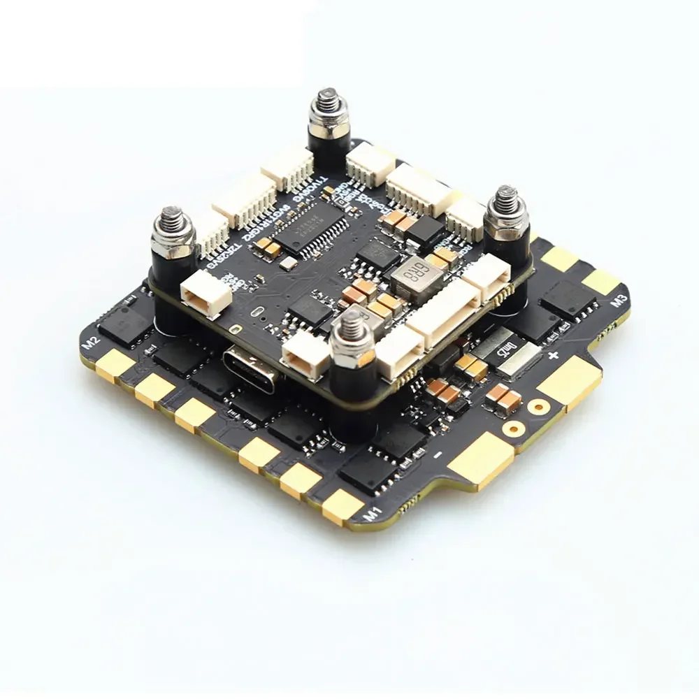 TEARCKEP F722 90A Stack F7 Controlador de vôo 3-8S e 90A 4 em 1 BLheli_S ESC para RC 13 polegadas 15 polegadas FPV Freestyle Racing Drone