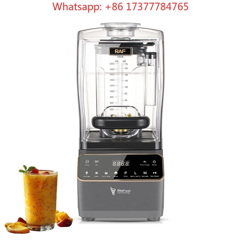Powerful 6 Blade Electric Blender 2L Capacity, Professional Milkshake Ice Crusher Smoothie Maker Machine