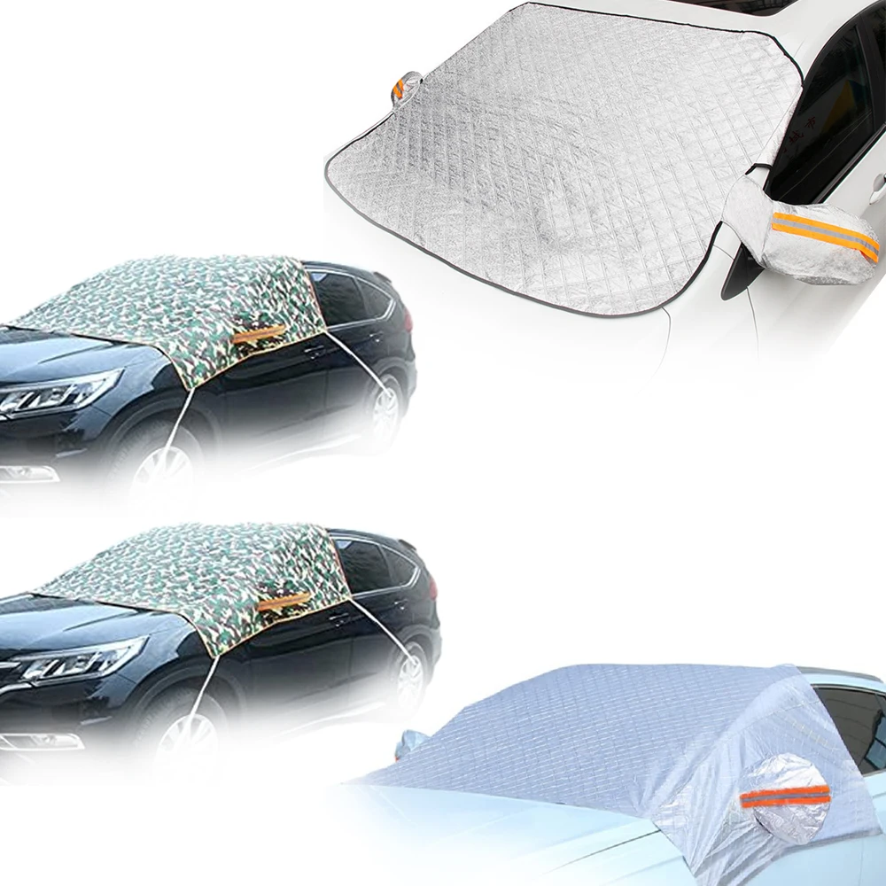 

Front Window Sun 4 Seasons Universal Snow Sun Resistant Anti-scratch Anti-ultraviolet Protector Silver Block Shade Visor