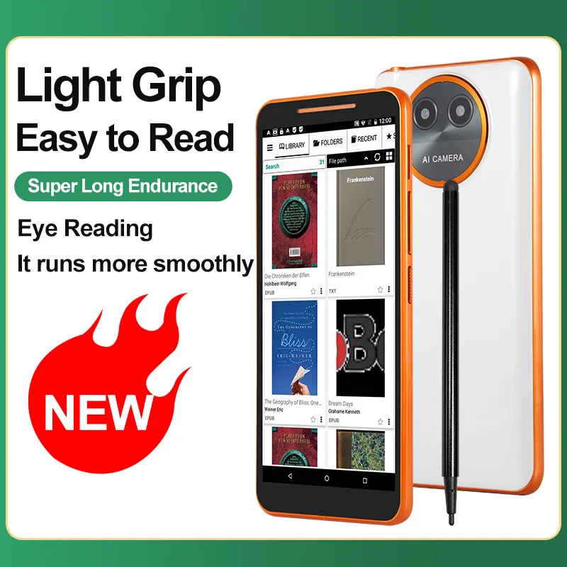 

7 Inch Color TFT Display Ebook Reader Android TFT Backlight Comfort Reading Mode Learning Gift
