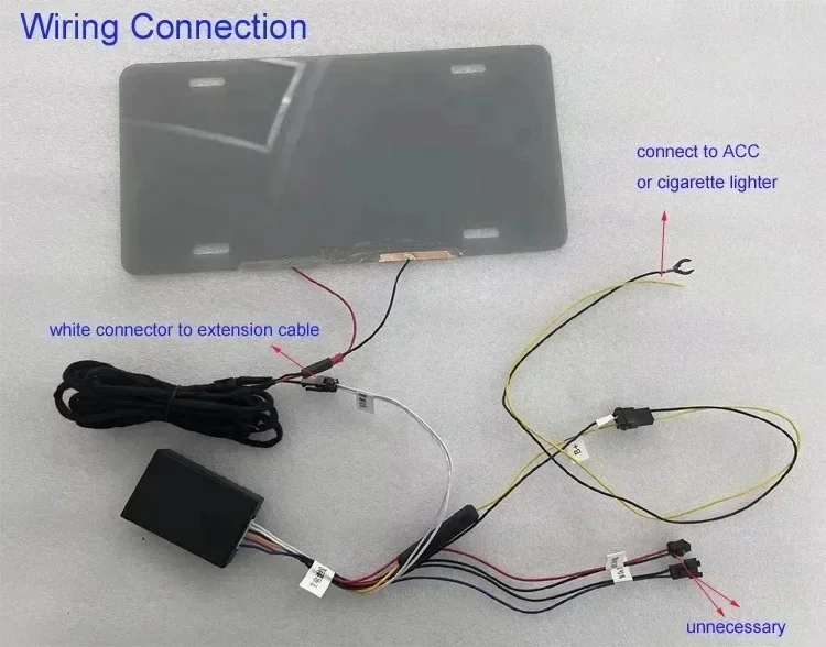 Car License Plate Use PDLC Smart Film