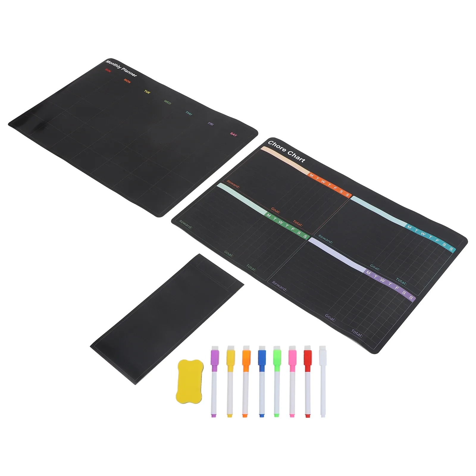 chalkboard-calendar-dry-erase-fridge-dry-erase-magnetic-calendars-for-refrigerator