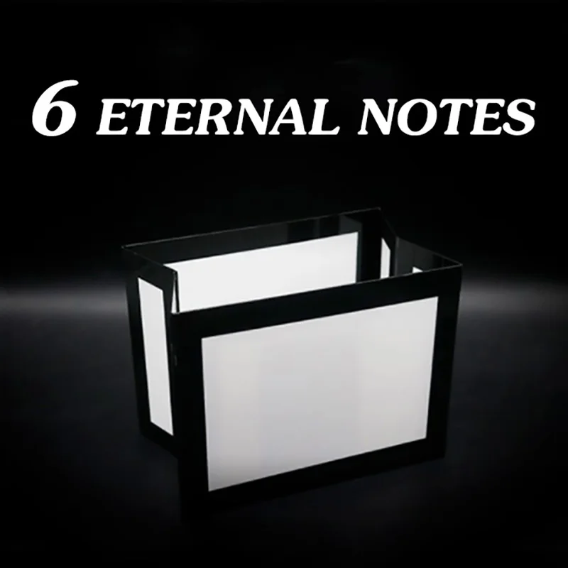 

Six Eternal Notes (100 USD Version) Magic Tricks Six Notes Vanished In Empty Box Magia Stage Illusions Gimmicks Mentalism Props