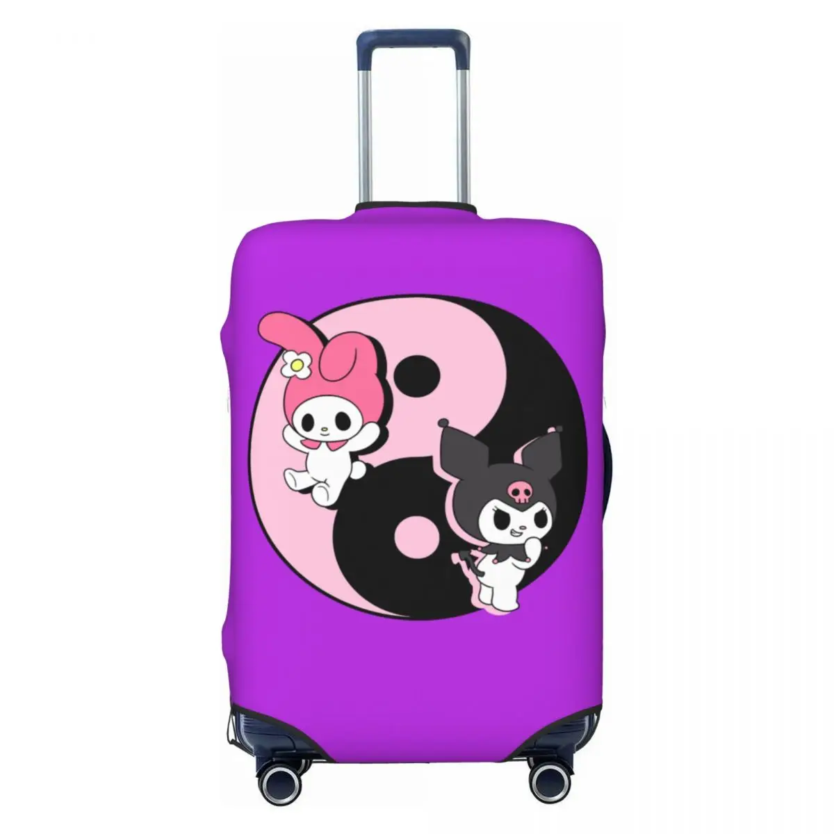 

Custom Melody Kuromi Cartoon Luggage Cover Elastic Travel Suitcase Protective Covers Fits 18-32 Inch