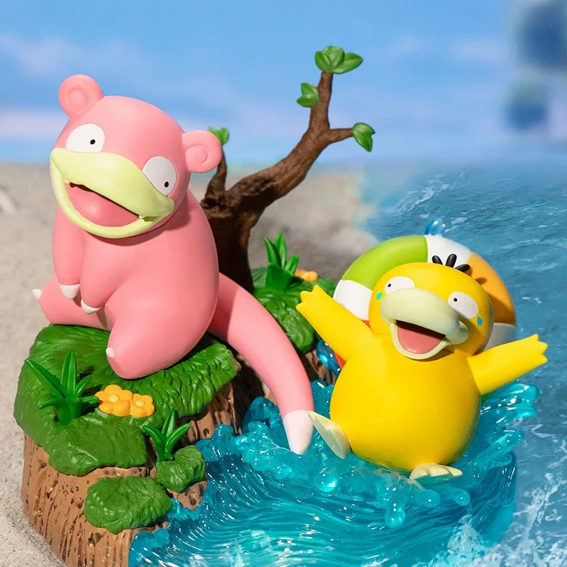 Funism Pok é Mon اليدوية Geng Gui سر تقليد تشيو تشاو منغ دمية يمكن أن تصل إلى بطة المحيطة العصرية اللعب هدية مجموعة