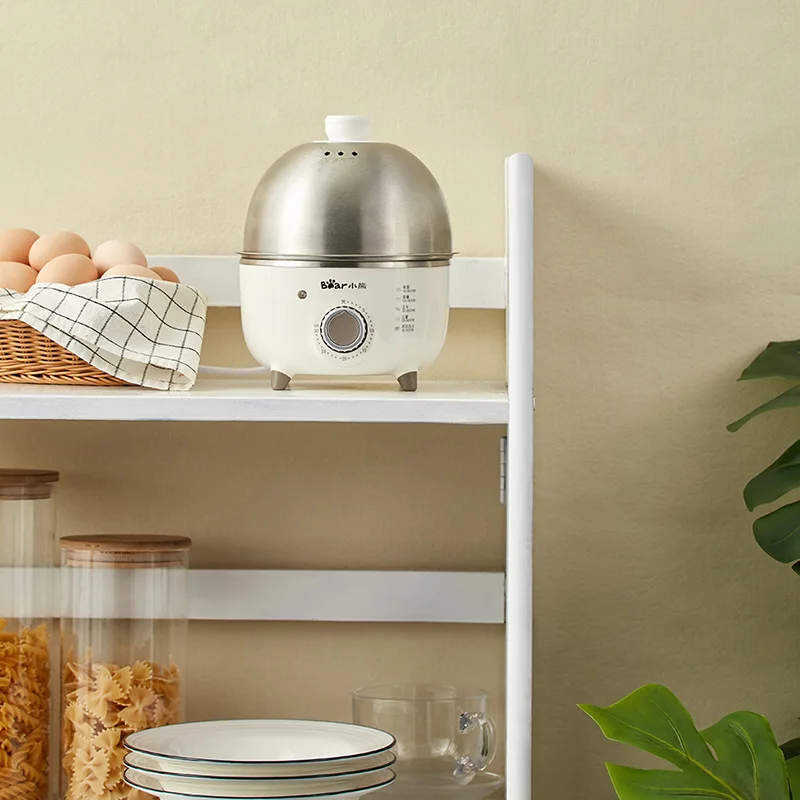 360W Electric Egg Boiler Breakfast Machine Automatic Steamer Multicooker Egg Cookers Egg Custard Steaming Cooker with Timer