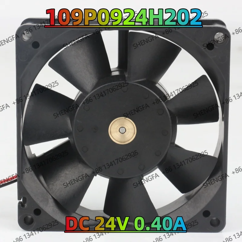 Cooling fan Original Sanyo 5V 12V 48V DC 24V 0.40A AC EC 9025 9CM 90X90X25MM two-wire Frequency changer Axial flow 109P0924H202