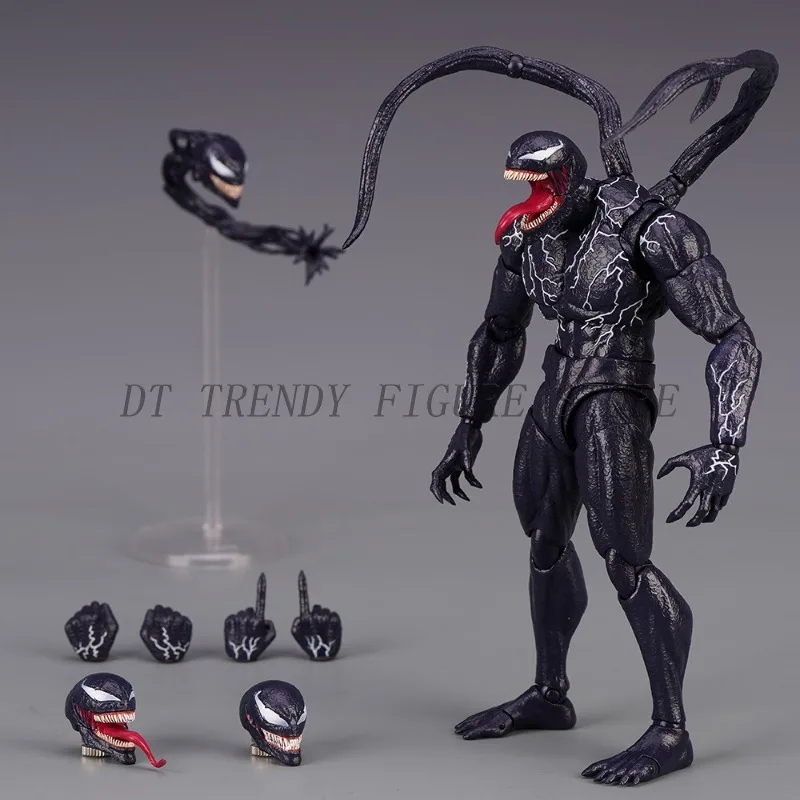 20cm SHF Venom Symbiont Action Figure PVC SHF Venom 2 Let There Be Carnage Collection Movable Model Ornament Toys Childs Gifts