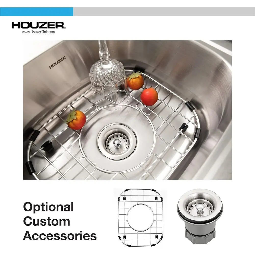 호스텔리티 스테인리스 스틸 바 & 준비용 싱크대: 15인치 드롭인 탑마운트 2홀 싱크 또는 바 & 주방용, 내구성 및 타일, 가정용 및 필수품