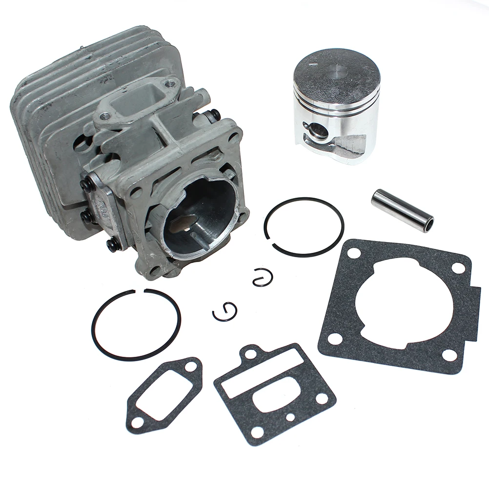 Cylinder Piston Kit for Husqvarna 243R 243RJ 543RBK 543RBS 543RBX 543RS McCulloch B40BT Elite B40P B40B 577409502 577409501