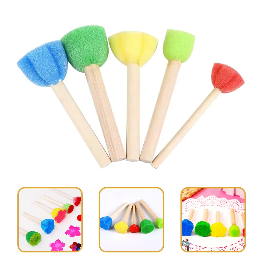 Art Sponge Painting Halloween Christmas Sponge Paint Brush Foam Painting Sponge Sponge Painting Tool Foam Sponge Stamp