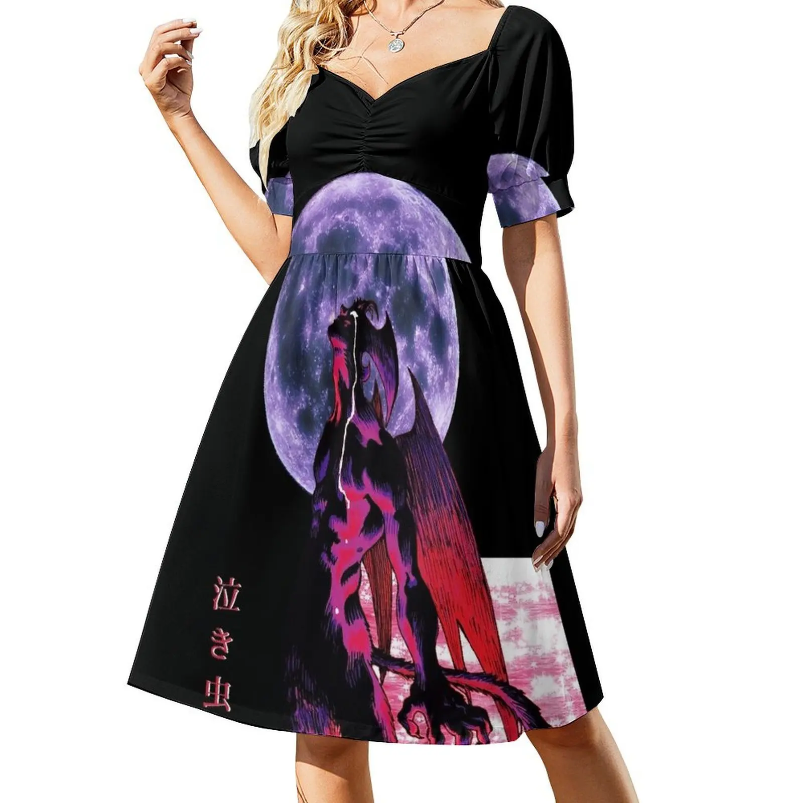 

Akira Devilman Crybaby Short-Sleeved Dress Dresses for wedding party Bridesmaid dress woman