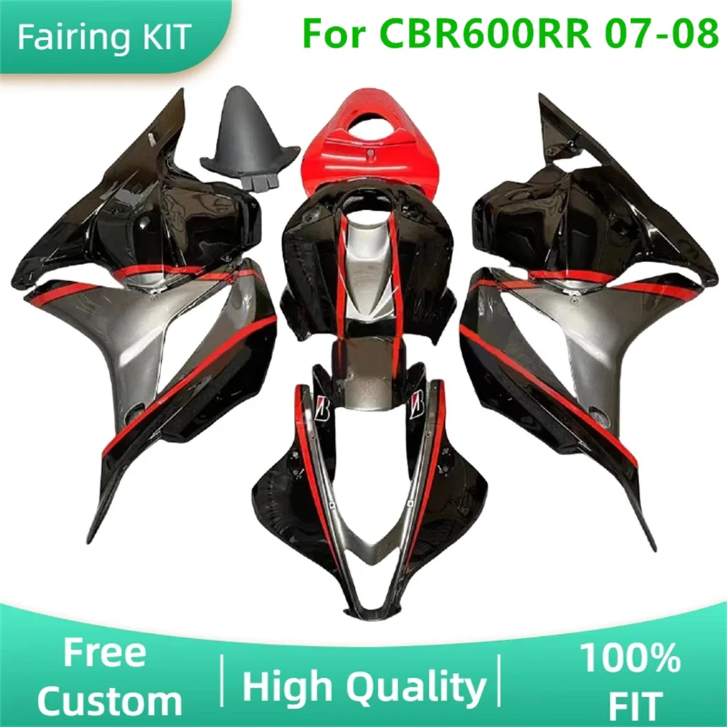 

Painted Motorcycle Fairing Kit for HONDA 07 08 CBR600RR 2007 2008 CBR600 RR Injection Body Rebuild Street Sport Bodywork Parts
