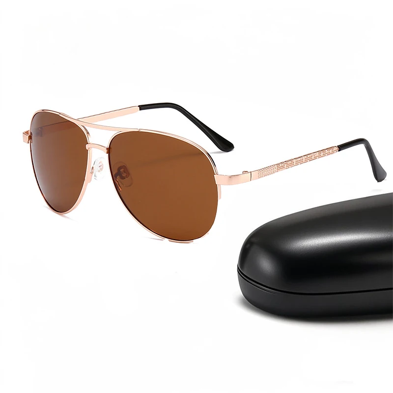 

Aviation Metal Frame Polarized Sunglasses Men Brand Designer Sun Glasses Women Pilot Male Eyewear Car Driving UV400 Eyewear 2025