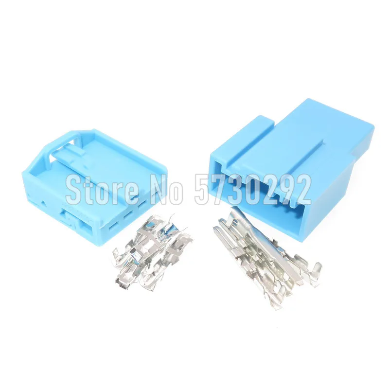 4P Automotive Speaker Socket Auto Automobile Audio Wire Cable Plug Blue Colour Connector For BMW