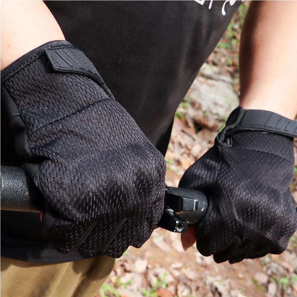 Taktische Touchscreen-Vollfingerhandschuhe für Herren, kompatibel mit Kampfschießen, Jagd, Outdoor-Sport, Arbeit, Fäustlinge – Detail 18