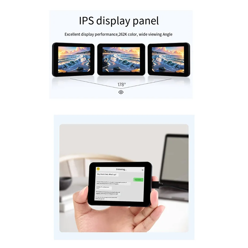 BNVN-ESP32-S3 3.5 Inch LCD Screen Development Board Supports Wifi Bluetooth AI Voice Recognition IPS 320X480