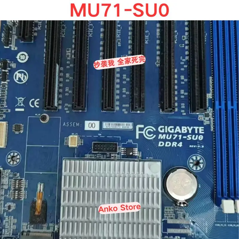 Second-hand test OK  MU71-SU0 DDR4 server motherboard
