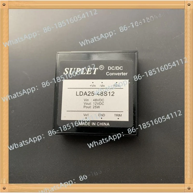 

LDA25-48S12 Модуль питания SUPLET Вход 36 В-72 В Выход 12 В 25 Вт Изолированный DC/DC