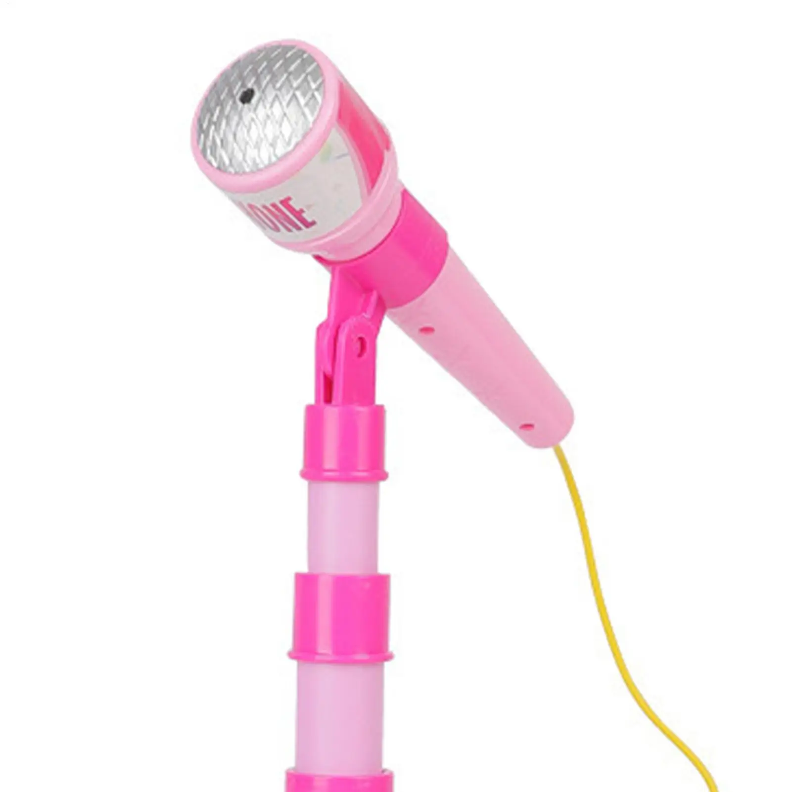 어린이용 에코 마이크, 조명, 인터랙티브 조절식 스탠드, 음악 장난감, 노래방 마이크, 남아 여아용 재미있는 용품