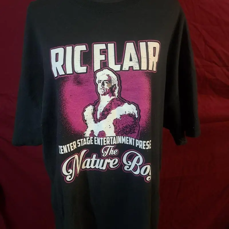 

RIC FLAIR the nature boy wrestling center stage tshirt 2xl