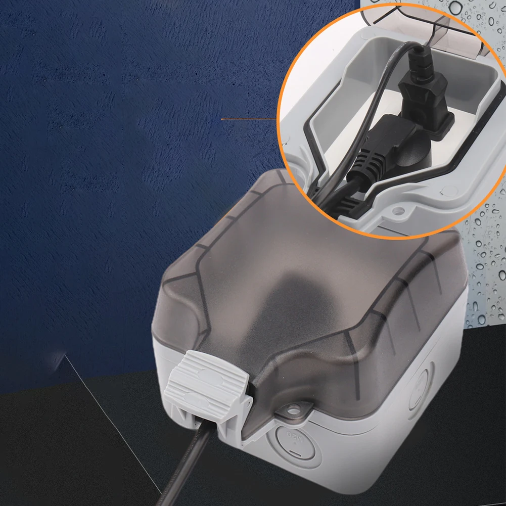 A AC V Output Charging Leakproof Design Windproof AC V Output Cover Protective Cover Rainproof A AC V Output Cover Mm
