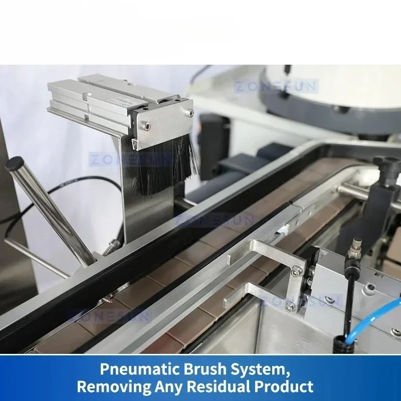 ZONESUN حشو الوزن الاهتزازي ماكينة تعبئة الجسيمات الأوتوماتيكية معدات تعبئة الحبيبات المكسرات البذور التعبئة ZS-KLCZ02