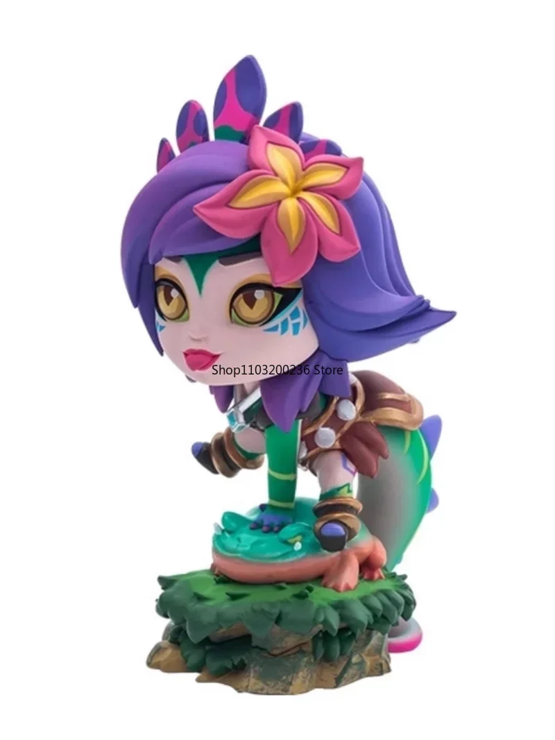 Original LOL League of Legends Neeko /the Curious Chameleon Q Version Game Anime Figures Collectible Ornaments Model Toys Gift