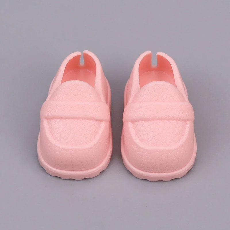 

15/17cm Doll Shoes Plastic Mini Shoes For Dolls Mini Finger Shoes Clothing Accessory For 6.9 Inch Dolls Box Doll